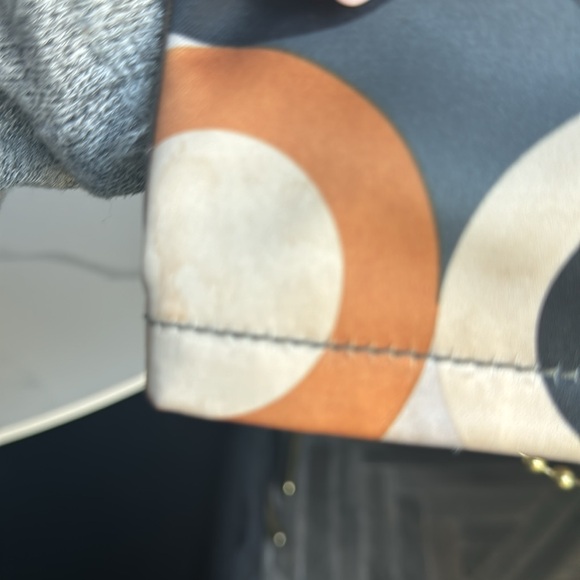 OP ART Coach purse- authentic - Picture 9 of 17